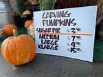 How Much Do Pumpkins Cost