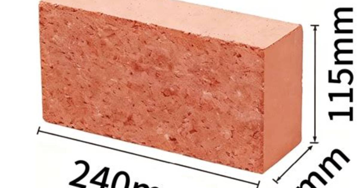 How Much Does a Solid Red Brick Weigh?