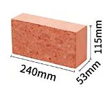 How Much Does a Solid Red Brick Weigh?