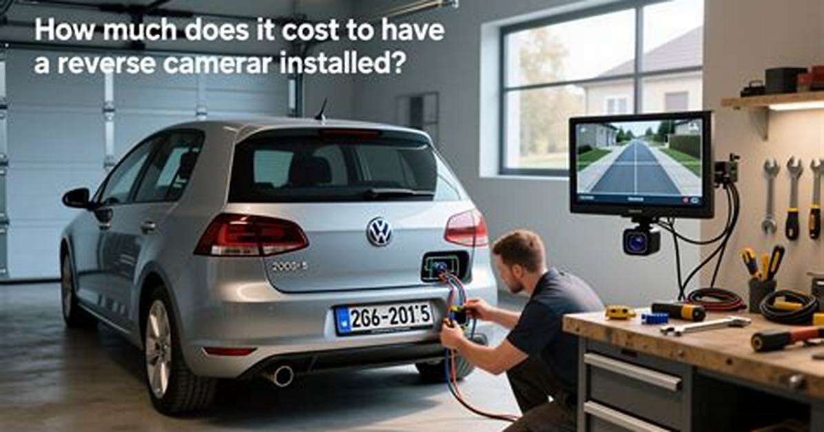 How Much Is a Reverse Camera?