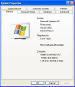 How Much Ram Does Windows Xp System Require to Run on a Machine?