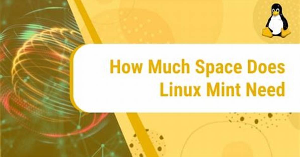 How Much Space Does Linux Need?