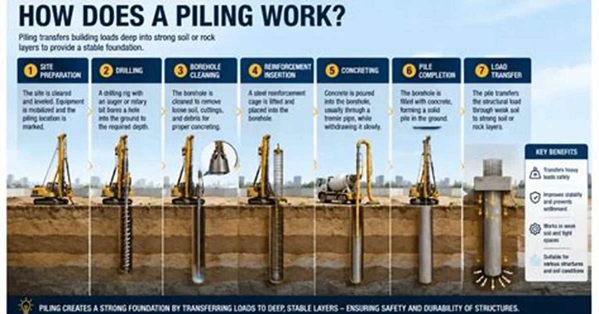 How Piling Work Is Done?