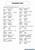 How Placement Test Work?