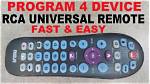 How Program Rca Universal Remote?