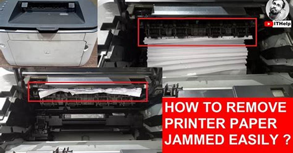How Remove Jammed Paper?