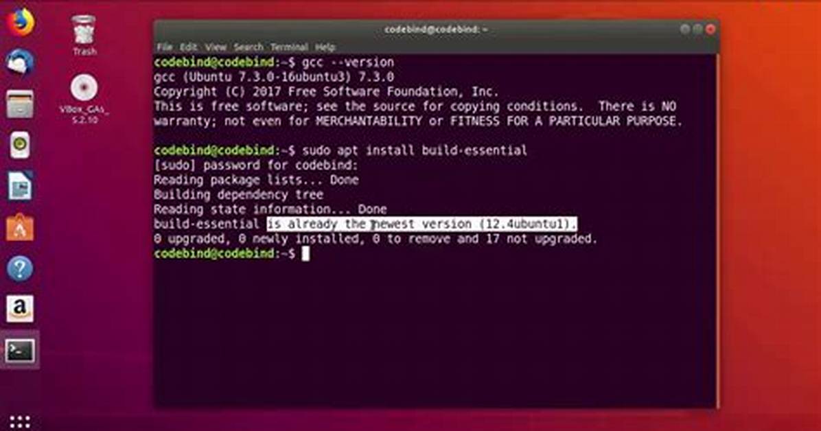 How Run C Terminal Linux?