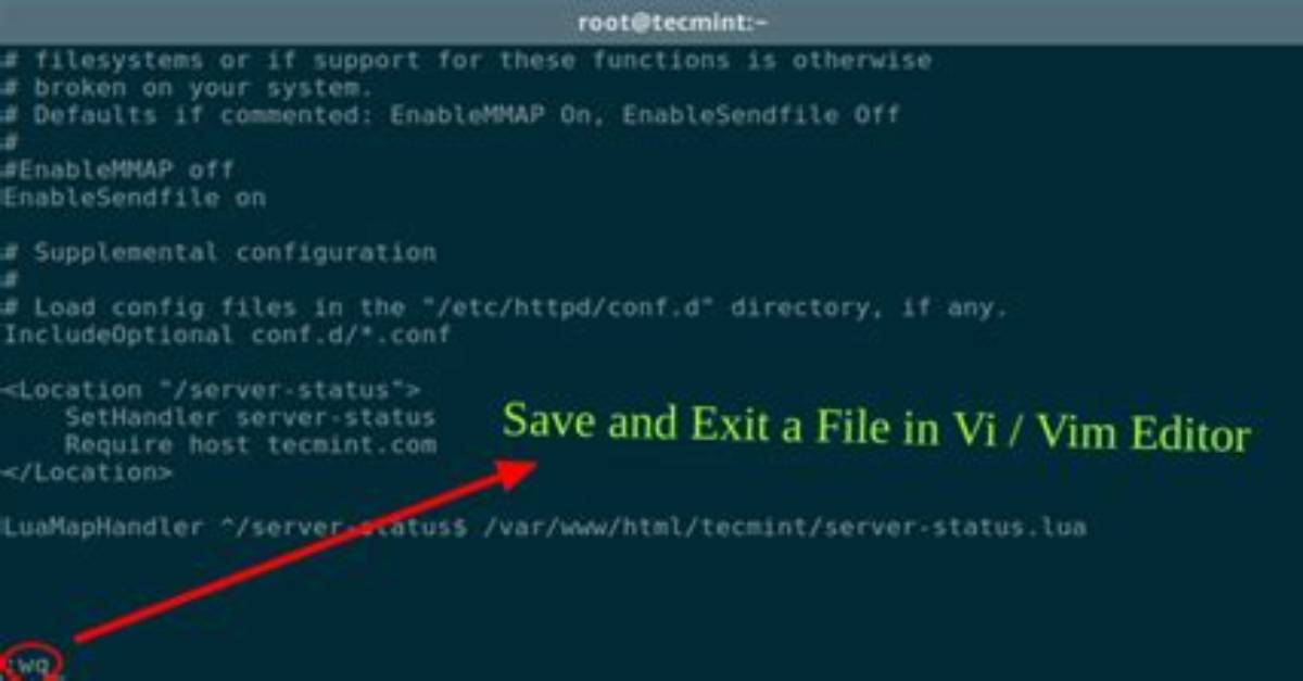 How Save File in Vim?