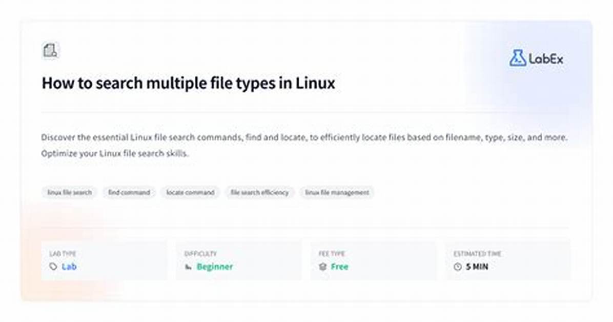 How Search Multiple Files in Linux?