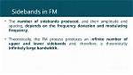 How Sidebands Are Produced?