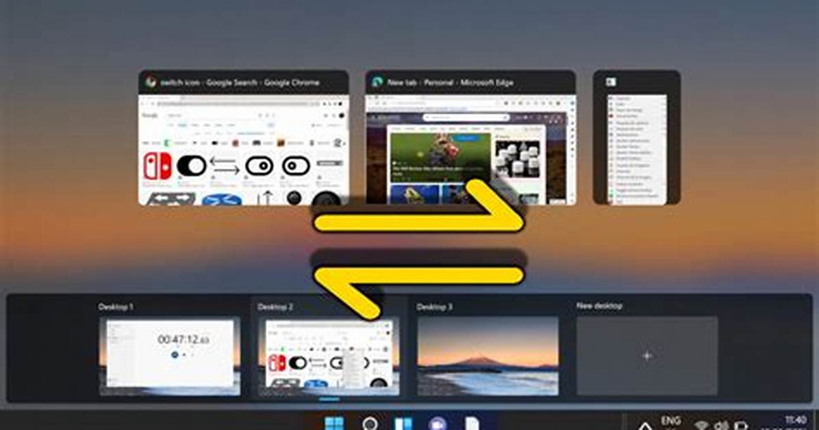 How Switch Between Screen Inside Screen?