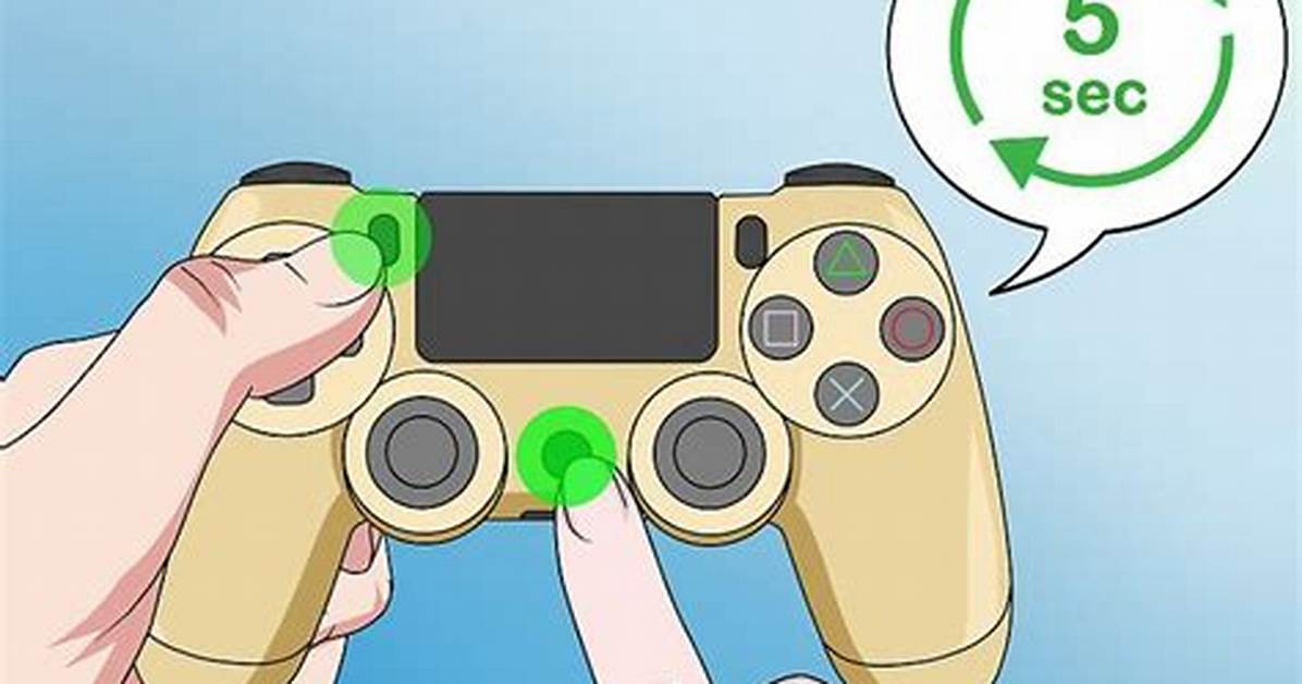 How Sync Ps4 Controller?