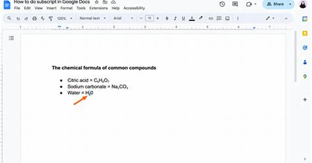 How to Add Subscript?