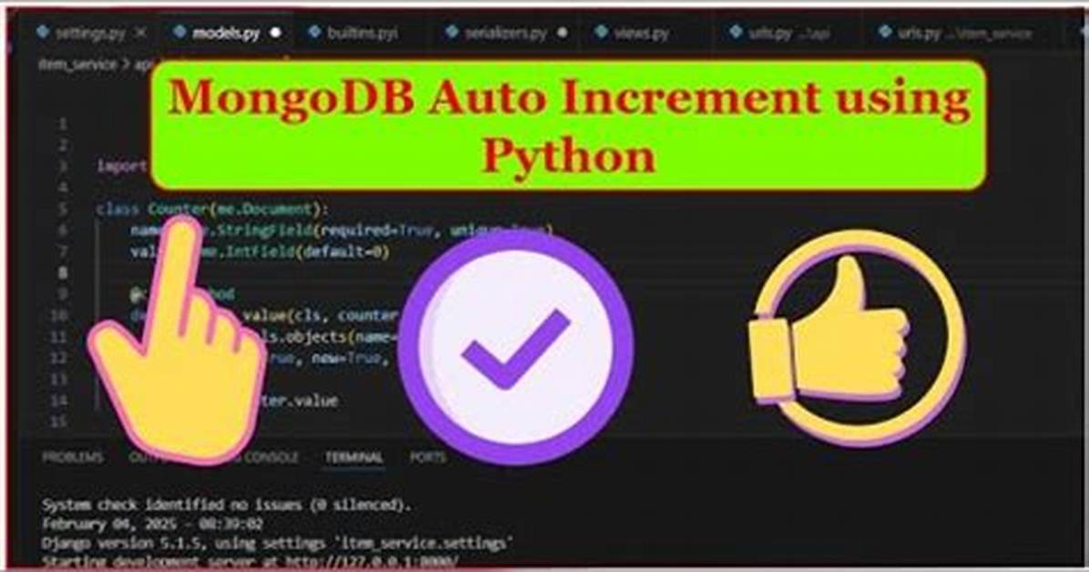 How to Auto-Increment in Python