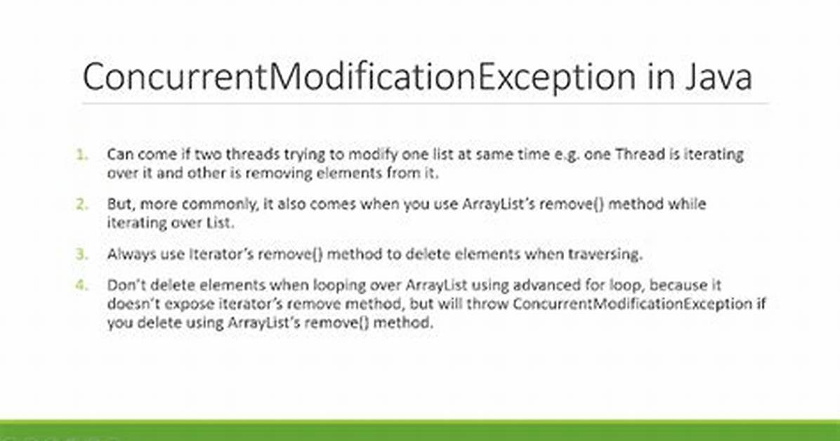 How to Avoid "Concurrentmodificationexception" While Removing Elements from `Arraylist` While Iterating It? [Duplicate]