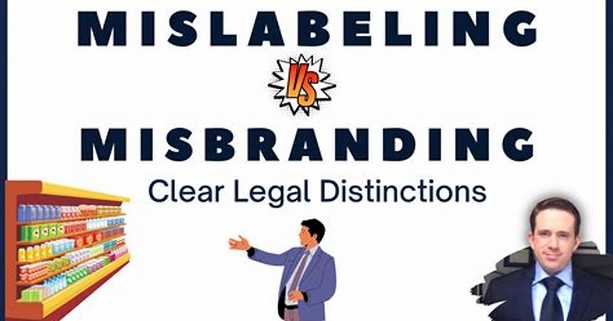 How to Avoid Mislabelling?