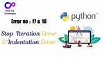 How to Avoid Stopiteration Error in Python
