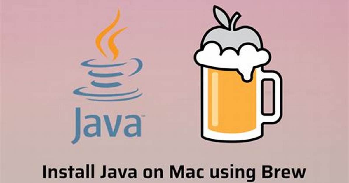 How to Brew Install Java?
