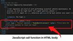 How to Call Javascript Function from Freemarker?
