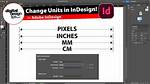 How to Change Units in Indesign