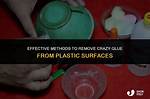 How to Clean up Crazy Glue from Zippers