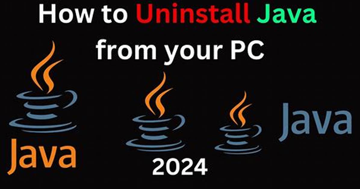 How to Completely Uninstall Java?