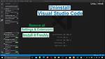How to Completely Uninstall Visual Studio Code from Windows 10?