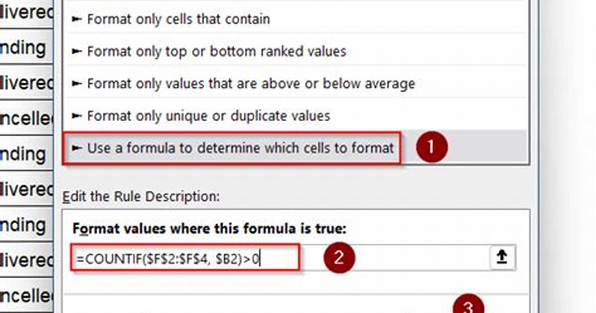 How to Conditional Format Based on Cell Color