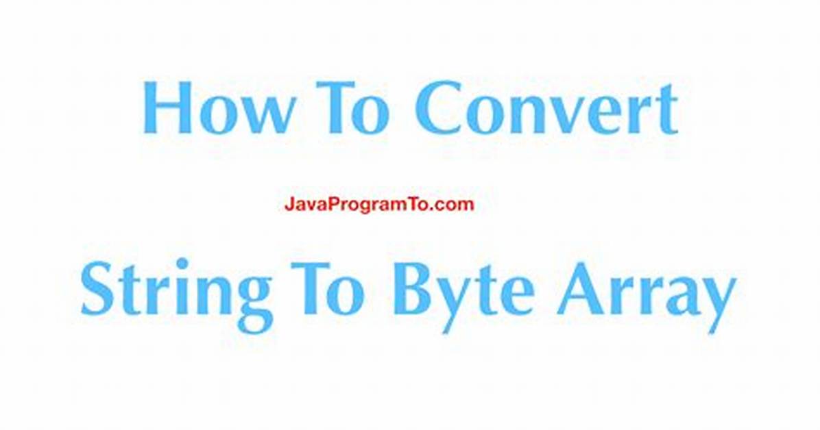 How to Convert Byte Array to String [Duplicate]