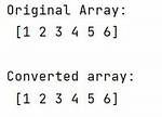 How to Convert Ndarray to Array?