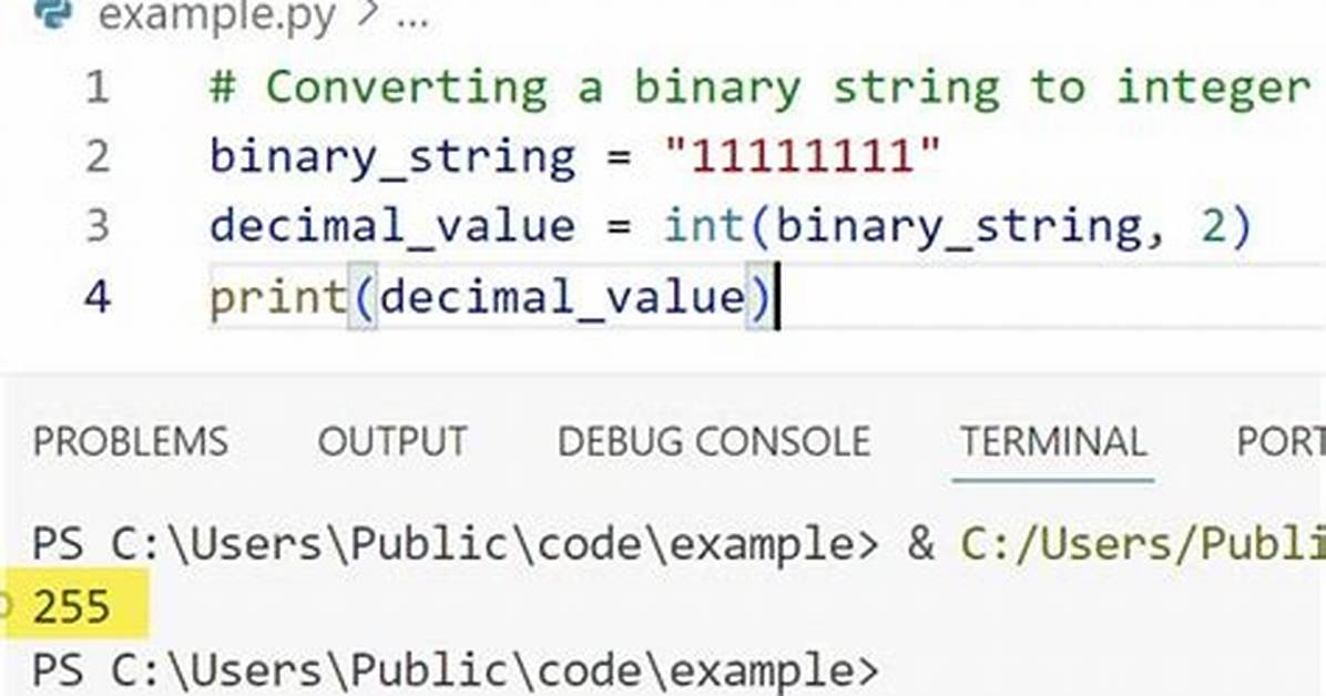 How to Convert String to Binary?