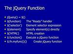 How to Create a jQuery Function (A New jQuery Method or Plugin)?