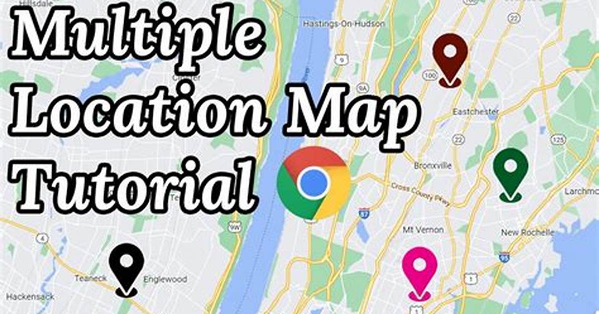 How to Create a Map with Multiple Locations