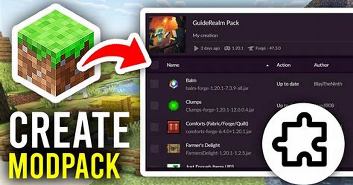 How to Create a Minecraft Modpack