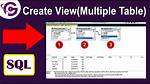 How to Create a View from Multiple Tables in Sql