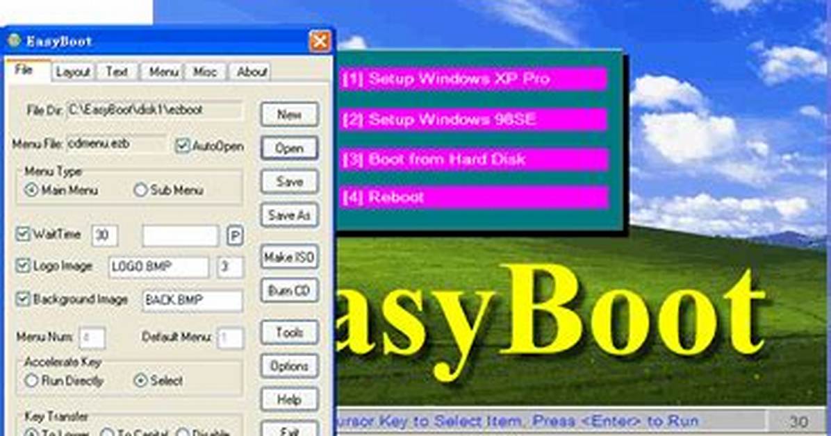 How to Create a Win Xp Boot Cd