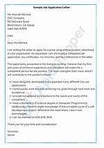 How to Create Application Letter
