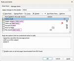 How to Create Client Side Rules in Outlook 2016