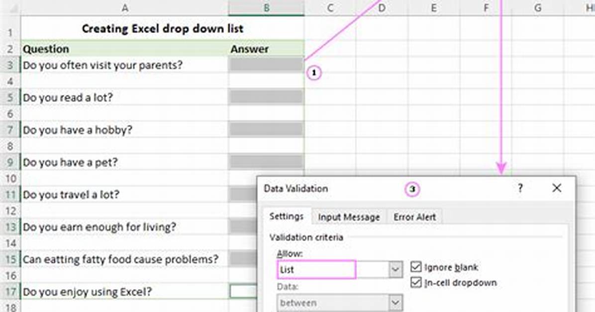 How to Create Dropdown in Excel Using Apache Poi