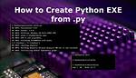 How to Create Exe File from Python Code