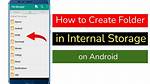 How to Create Folders in Android