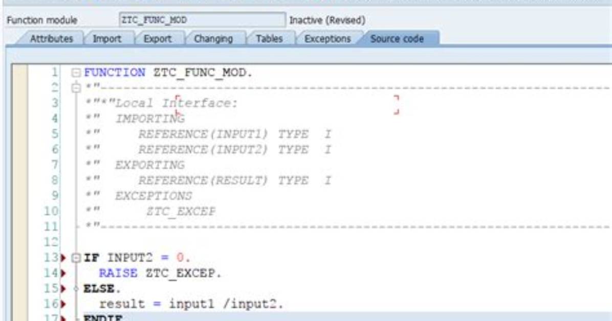 How to Create Function Module in Sap Bi