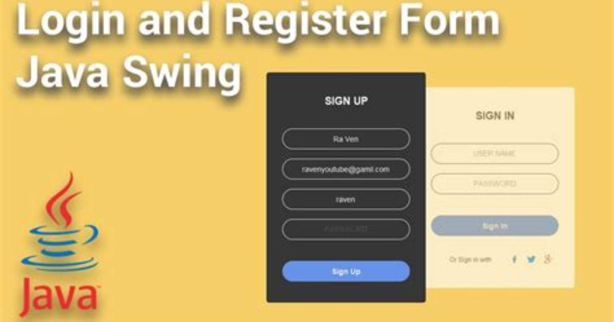 How to Create Login Form in Java Using Netbeans