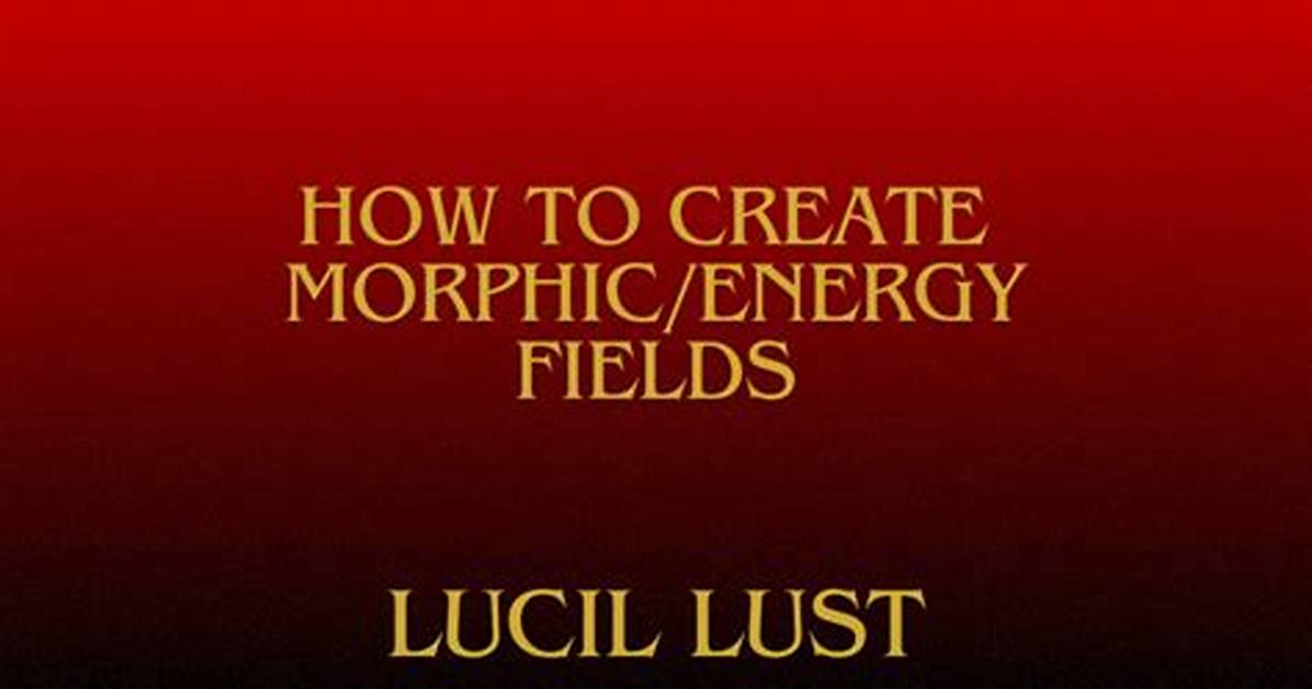 How to Create Morphic Fields