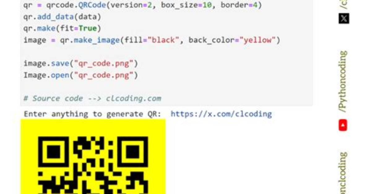 How to Create Qr Code Using Python