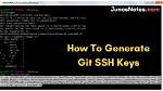 How to Create Ssh Key for Git in Windows