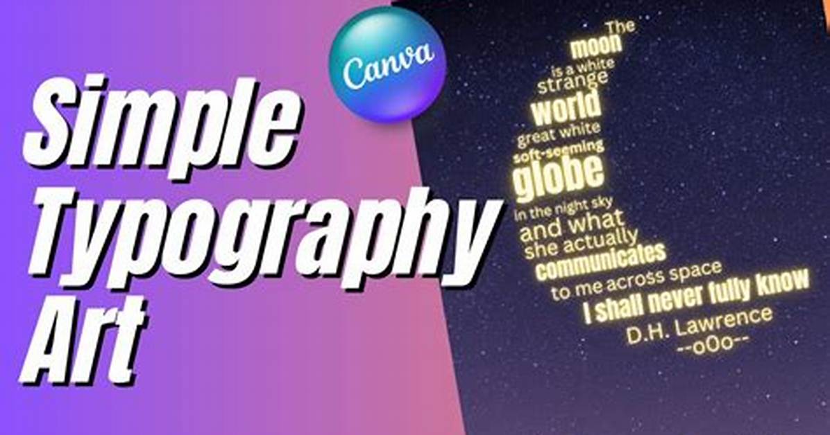 How to Create Typography?