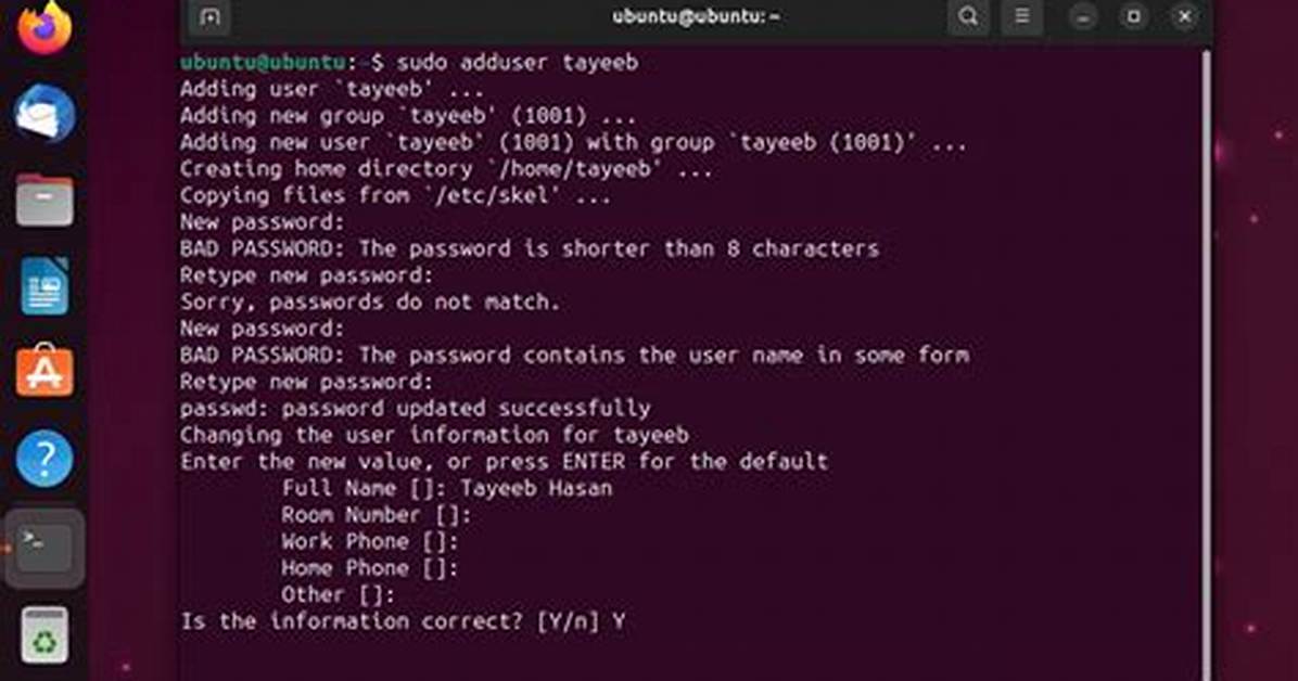 How to Create User in Linux Using Putty