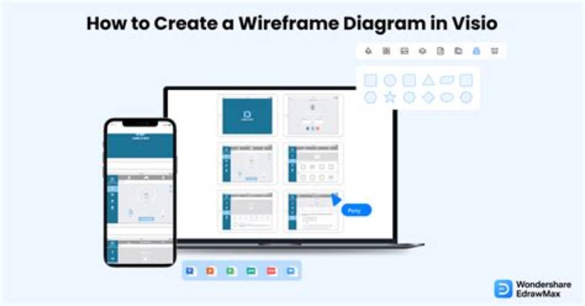 How to Create Wireframes in Visio