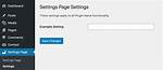 How to Create Wordpress Plugin Settings Page